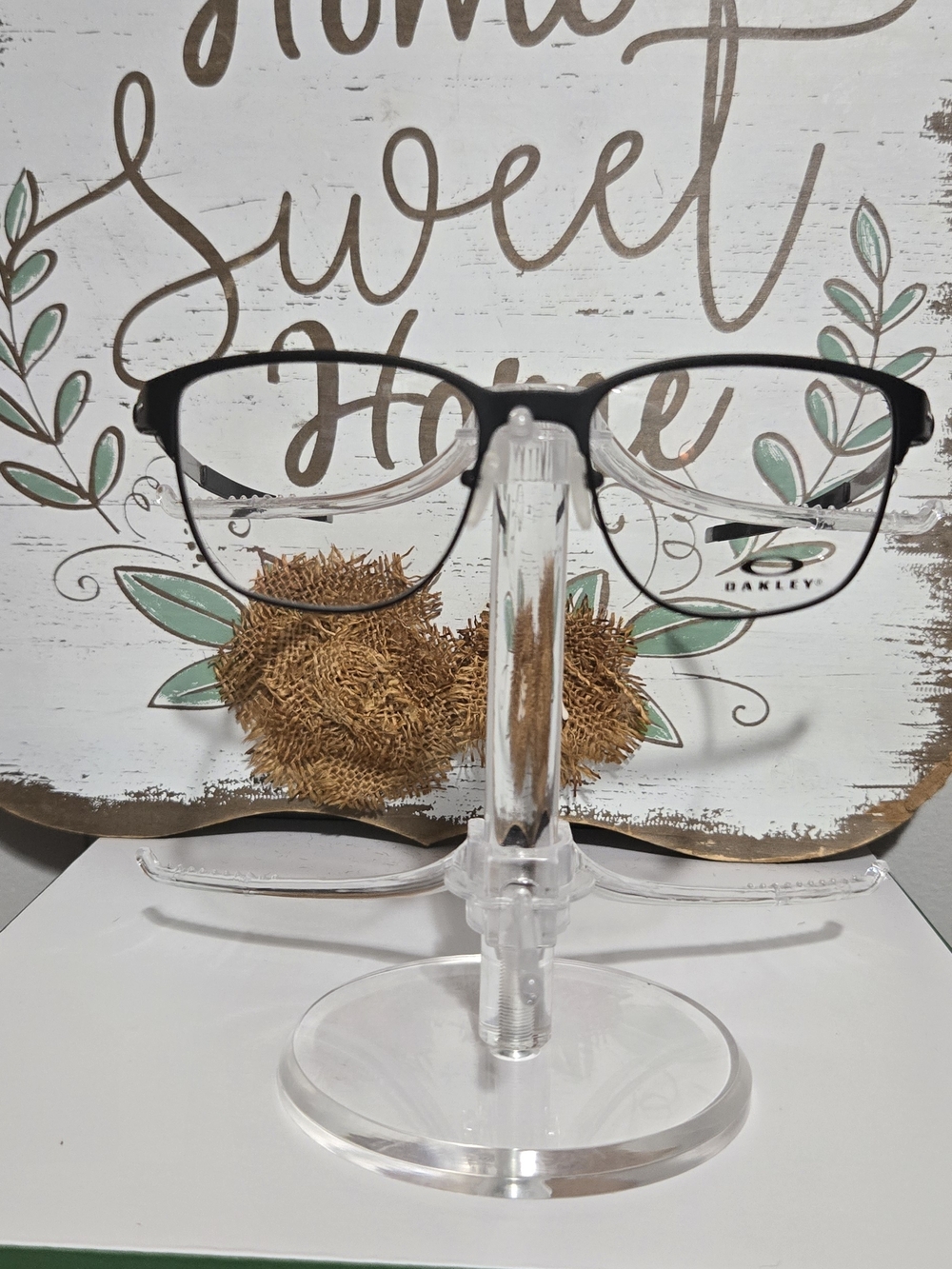 Oakley Black Half-Rim Reading Glasses